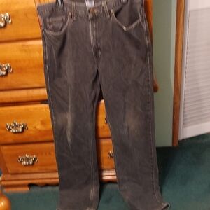 Men's Charcoal Bootcut Jeans